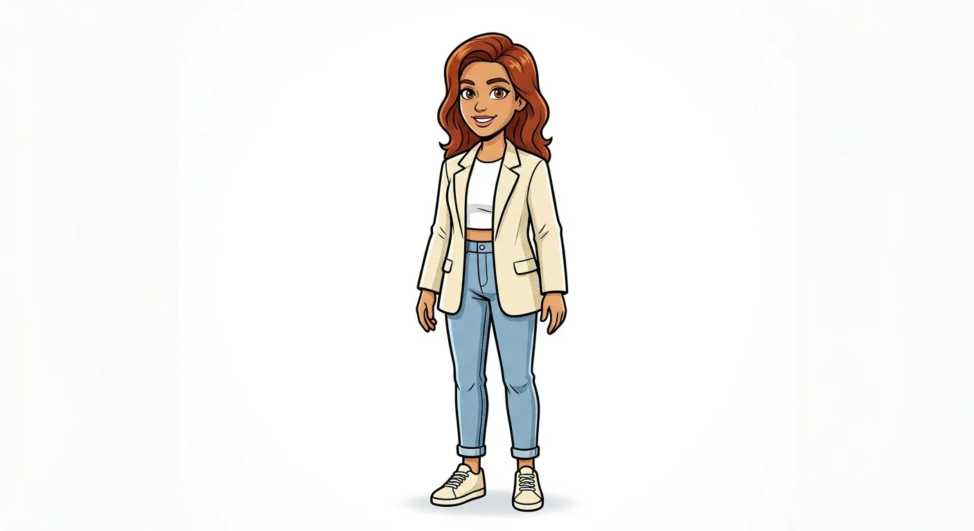 Comic-cartoon style example